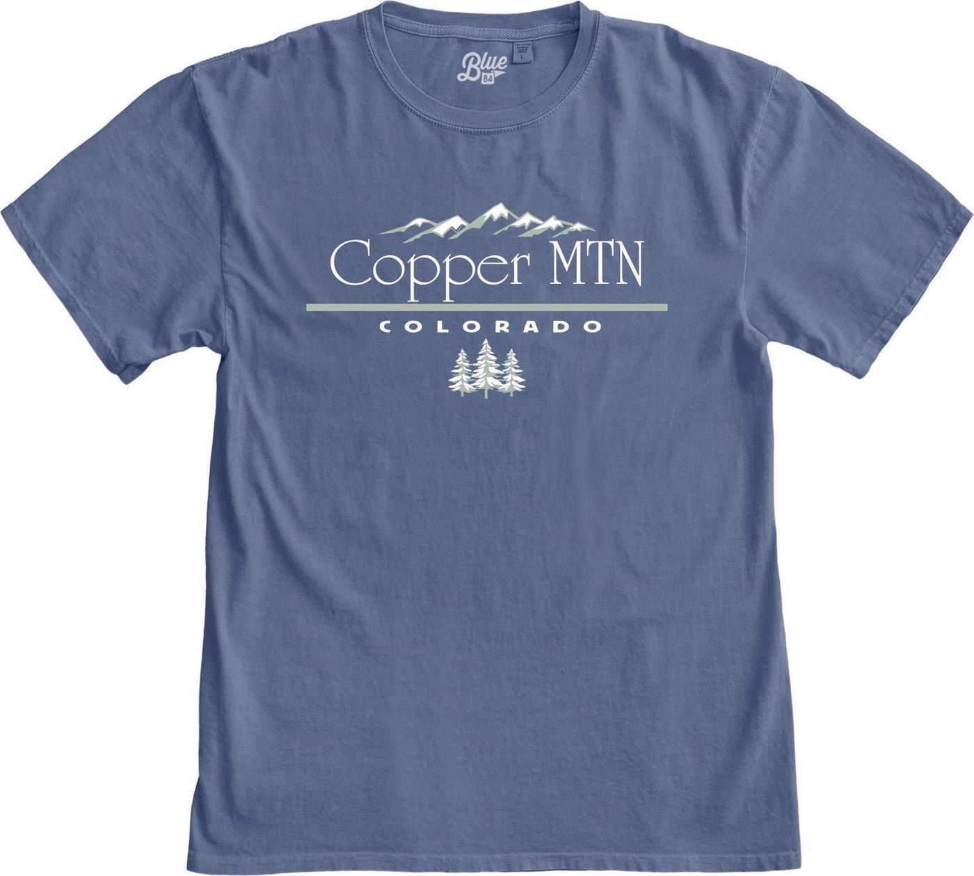 Classic Font Snow Copper Mtn Short Sleeve Shirt