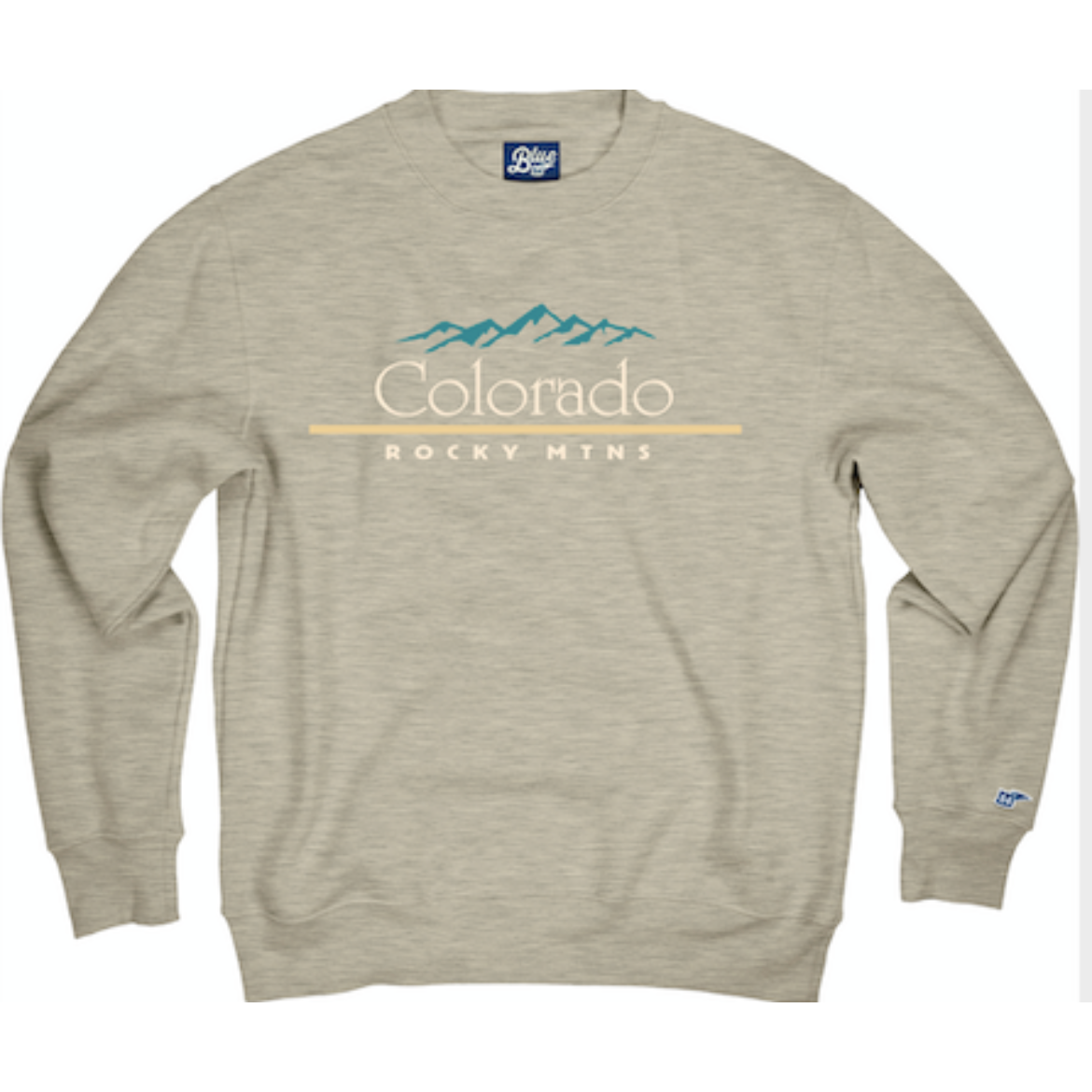 Classic Font Embroidered Crewneck - Colorado