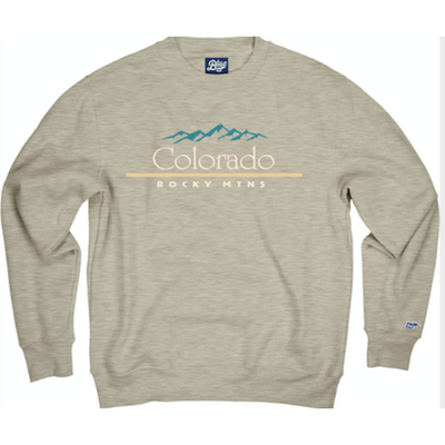 Classic Font Embroidered Crewneck - Colorado