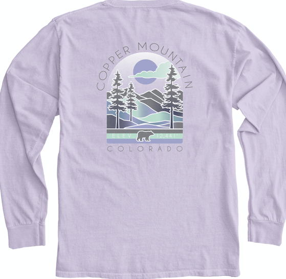 Calmly Estrn Mtns Copper Mountain Long Sleeve Shirt